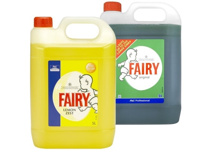 fairy liquid to clean patio
